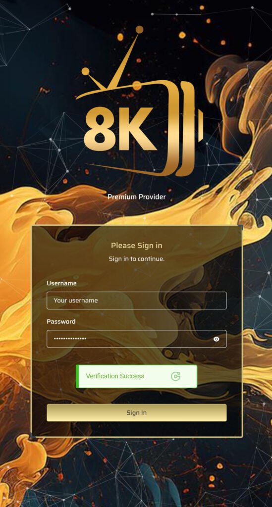 Strong 8k IPTV Reseller panel