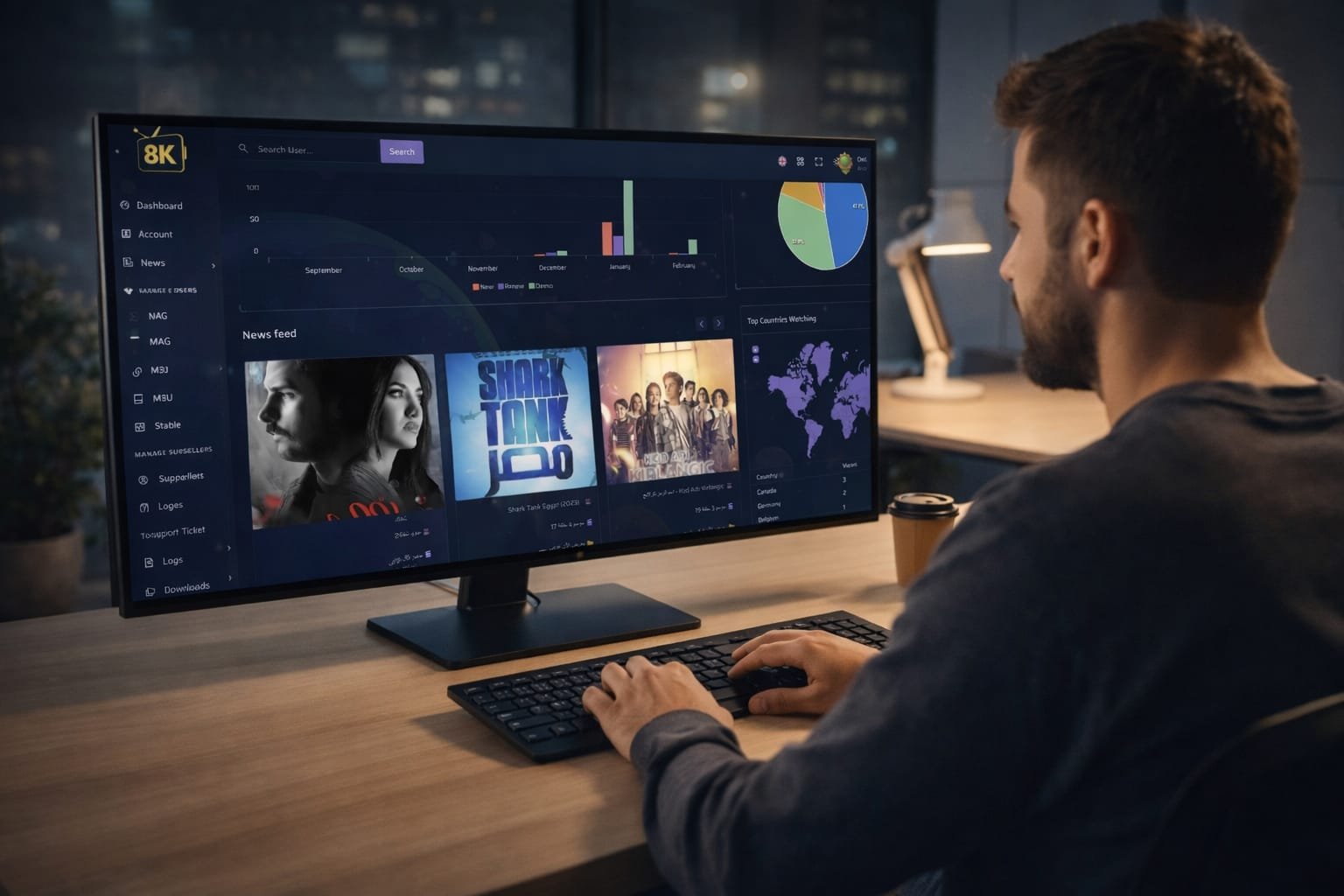 Strong 8K reseller panel